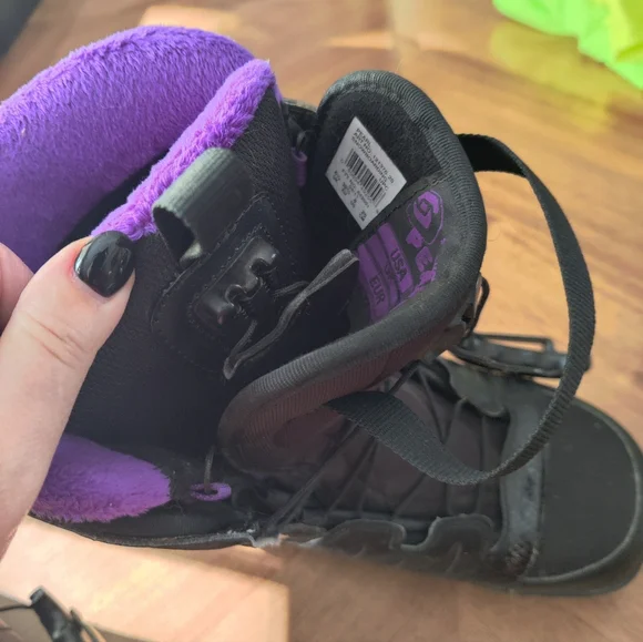 Women's Salomon "Pearl" Snowboarding Boots Size 8 - Picture 5 of 6